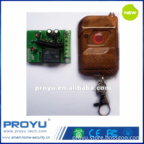 Wireless rf gate door remote controller button NO NC COM